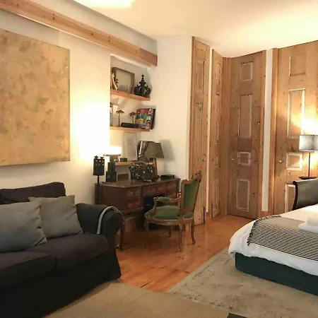公寓 Lindo Loft In The Centre Of Lisbon, With Fireplace *