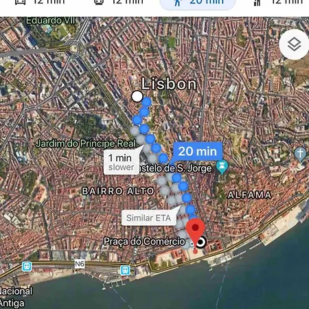 Lindo Loft In The Centre Of Lisbon, With Fireplace